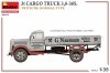 MiniArt 38079 3t CARGO TRUCK 3,6-36S. PRITSCHE-NORMAL-TYPE 1/35